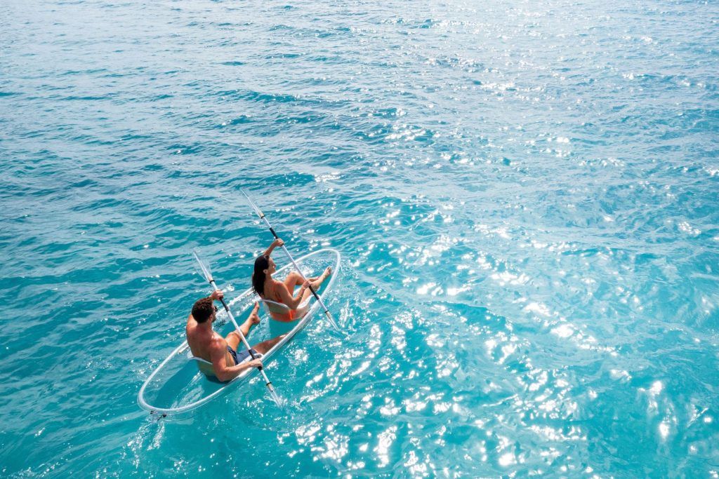 Clear bottom kayak