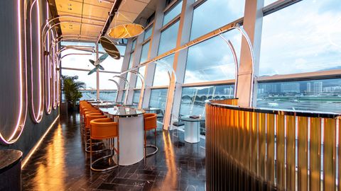 VIDEO: The Coolest New Bar in Hong Kong Is… in the Airport