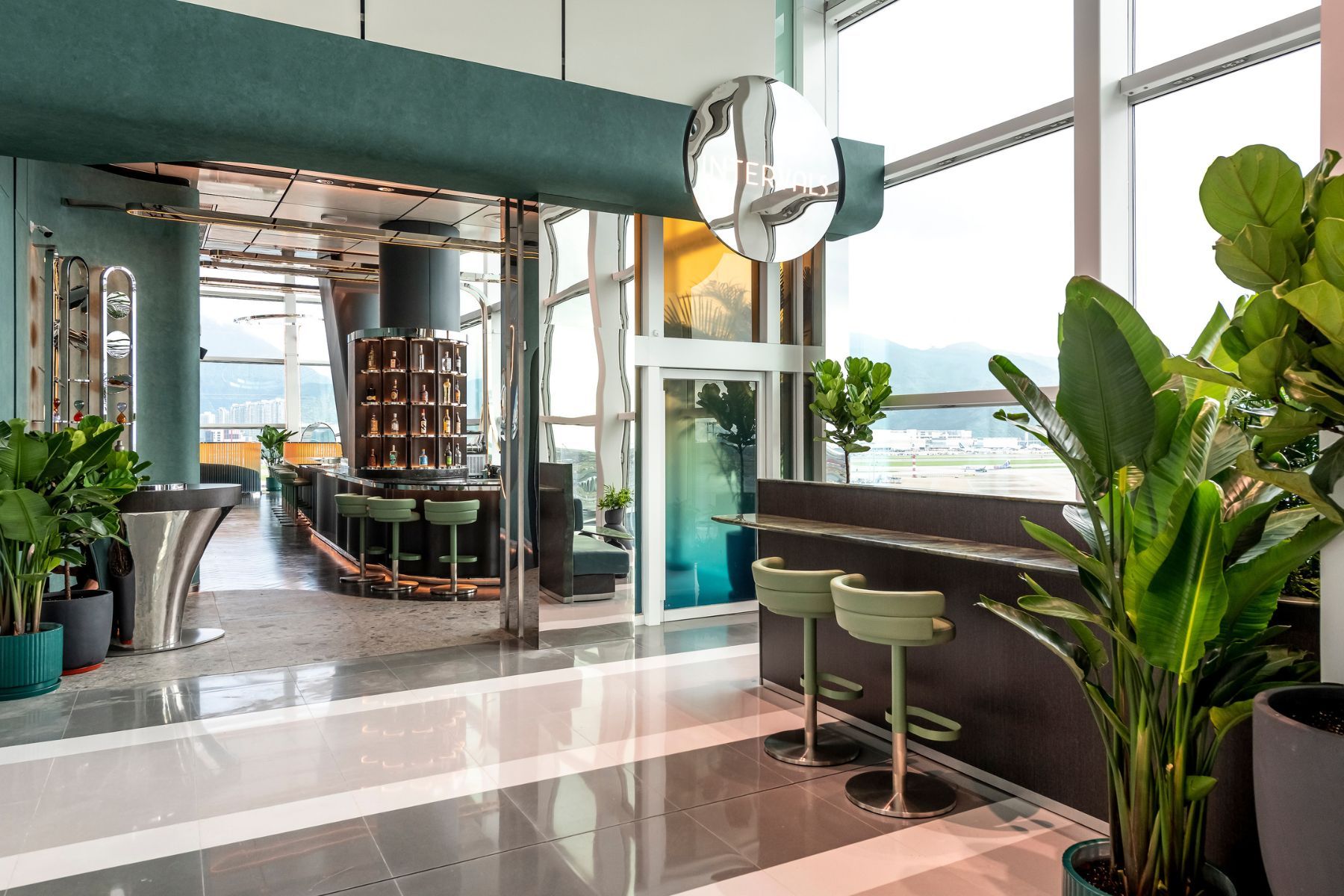 VIDEO: The Coolest New Bar in Hong Kong Is… in the Airport