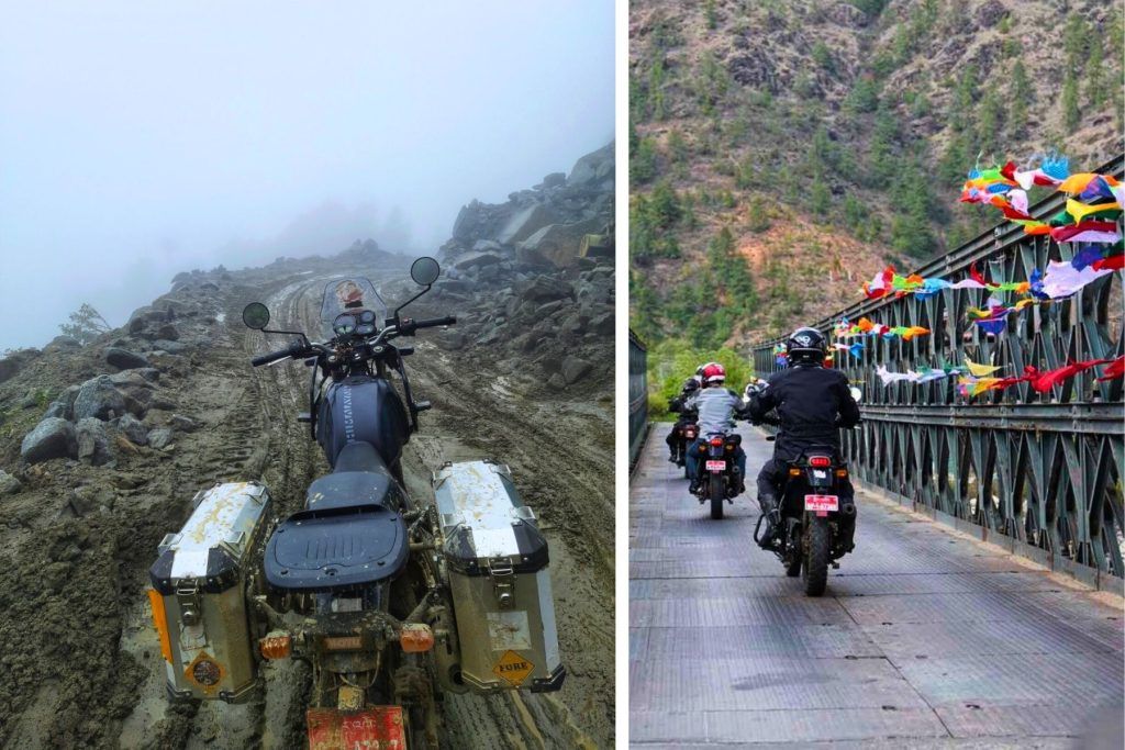 Images courtesy of Bhutan TUSK Motorcycle Tours
