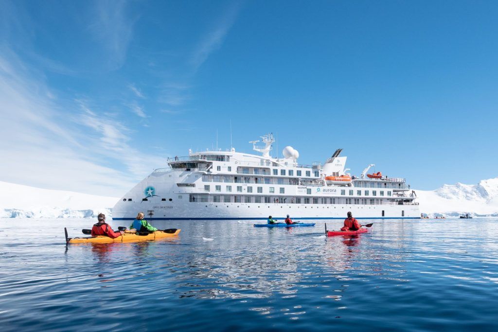 Kayaking at Port Lockroy