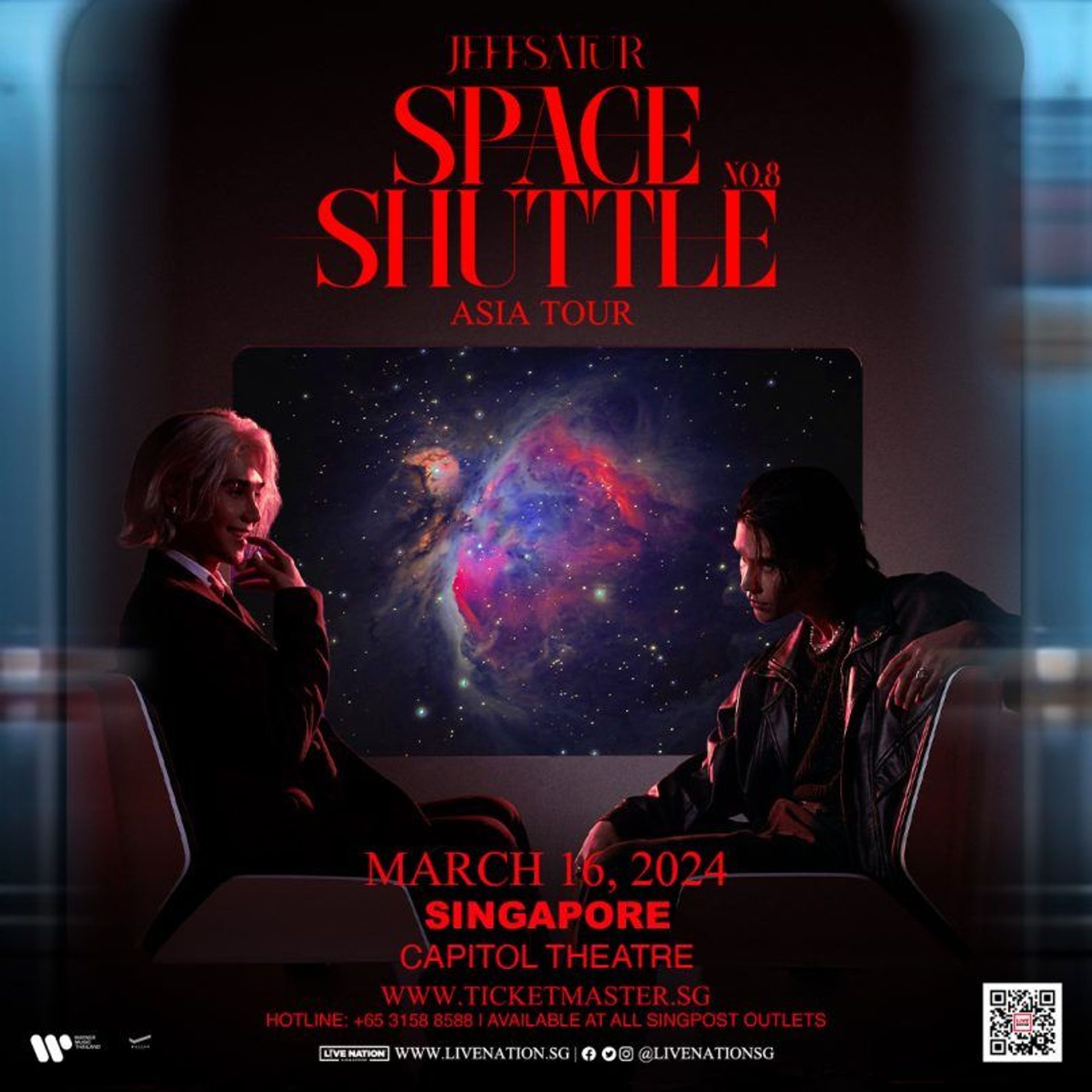 Jeff Satur Brings 'Space Shuttle No.8 Asia Tour' To Singapore In 2024