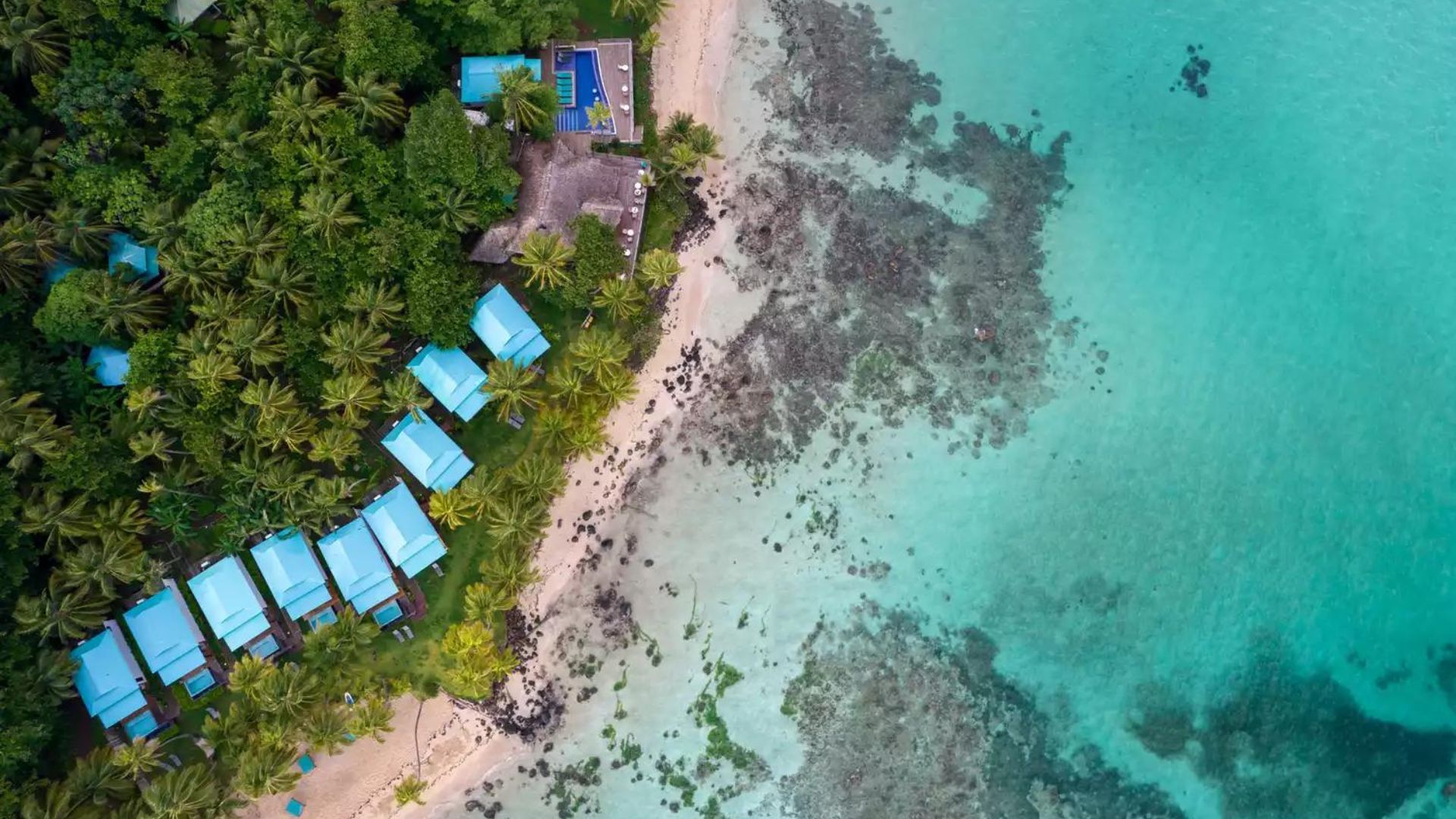 Blue Water Paradise: 4K Drone Footage of The Most Beautiful Beach in the  World 