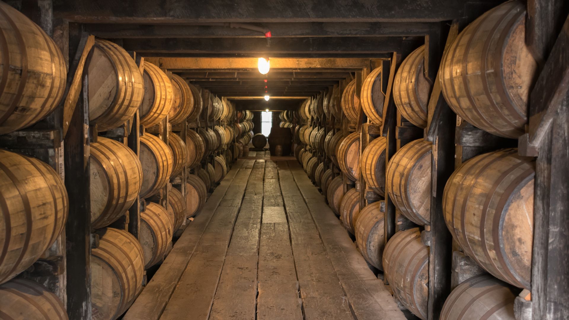 Whiskey distillery