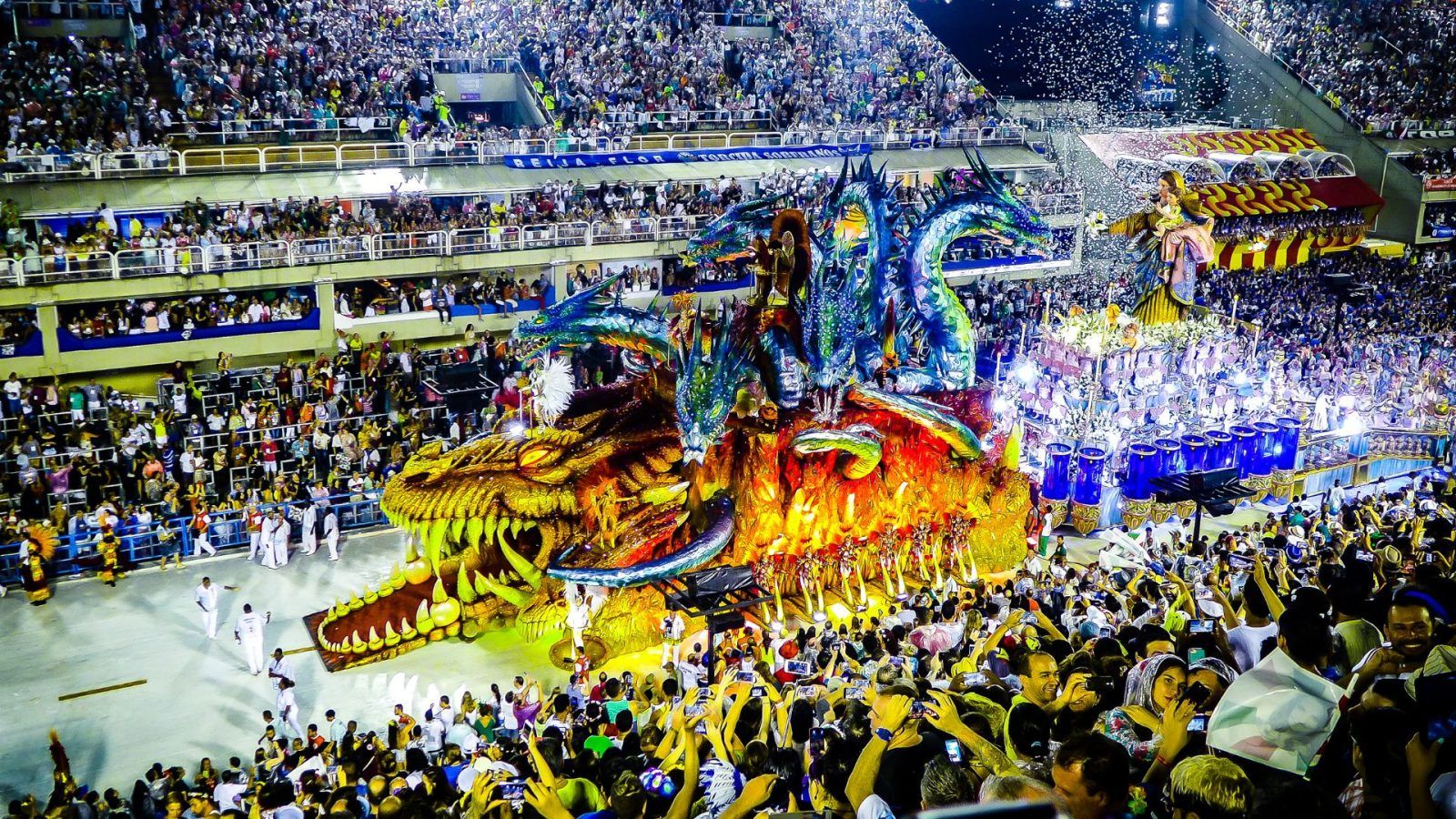 Watch: Rio Carnival's colourful parade makes a welcome return to