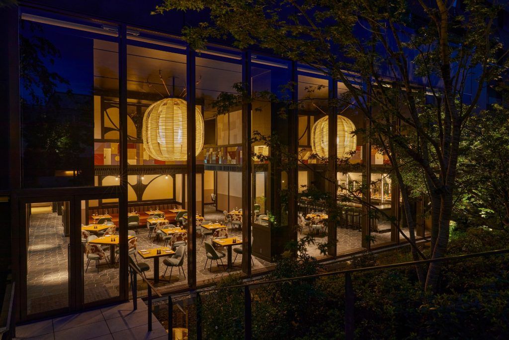 Ace Hotel Kyoto Main Restaurant Exterior