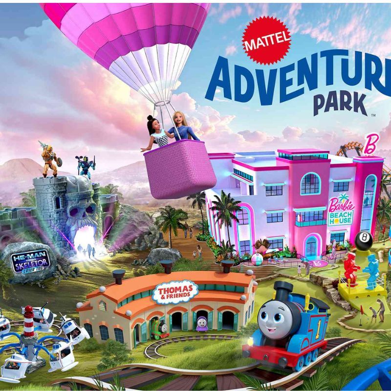 Mattel's Second Adventure Park To Open In Kansas City — With A Barbie Beach House