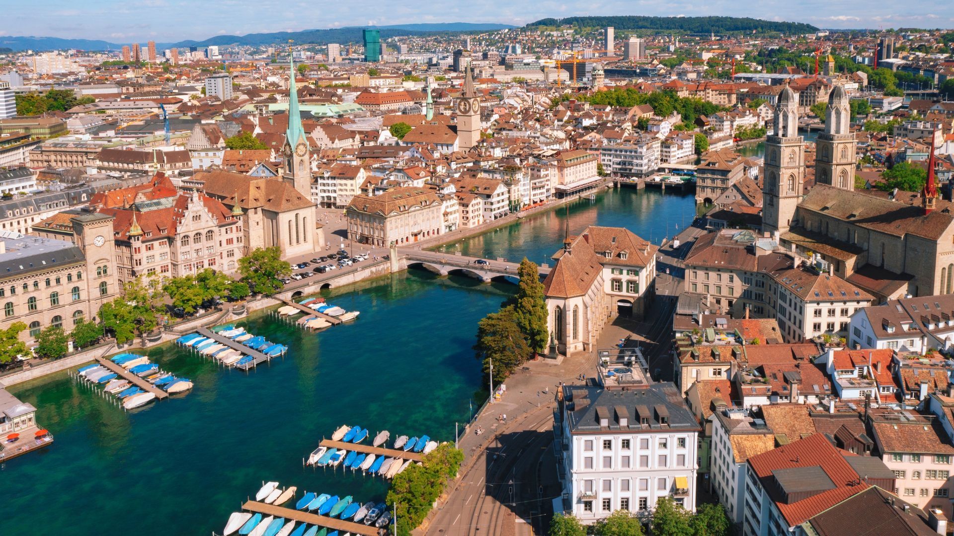 Ranking for the fourth time, Zurich. in Switzerland has been the smartest city in the world, doing particularly well for public transport, basic sanitation, education, and public safety. (Source: Shutterstock)