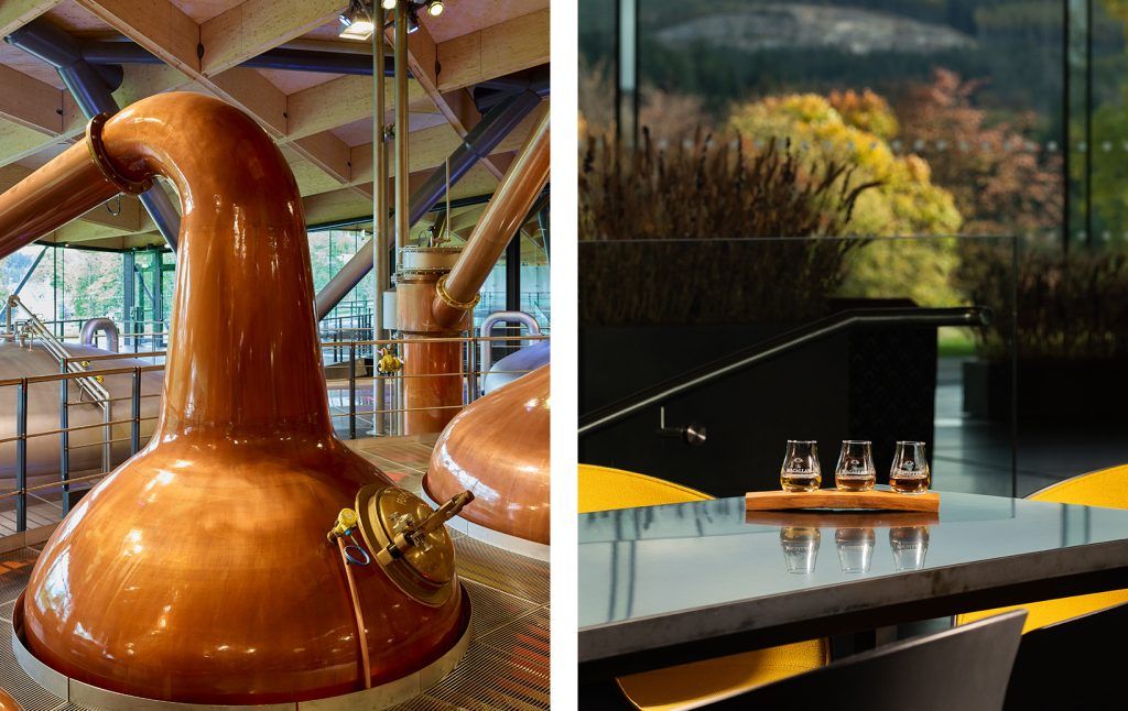 The Macallan Distillery. Courtesy of The Macallan Estate