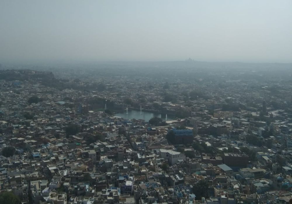 Aerial view of Jodhpur