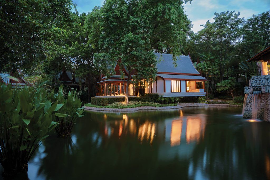 Thai pavillion at Chiva-Som Hua Hin