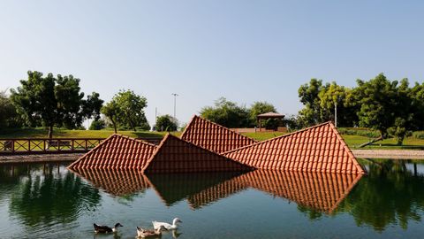 Public Art Abu Dhabi Biennial Project Turns Key Sites Into Stunning Open Art Galleries