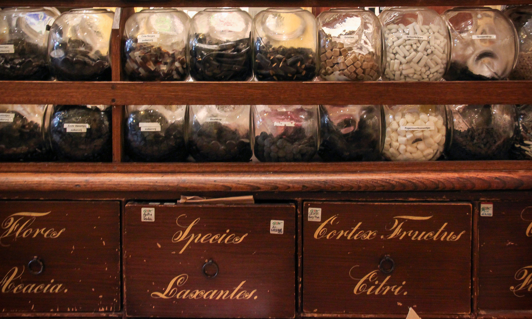 amsterdam food | Dutch liquorice at Jacob Hooy & Co.