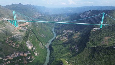 Huajiang Grand Canyon Bridge, The World’s Tallest, Opens In Guizhou