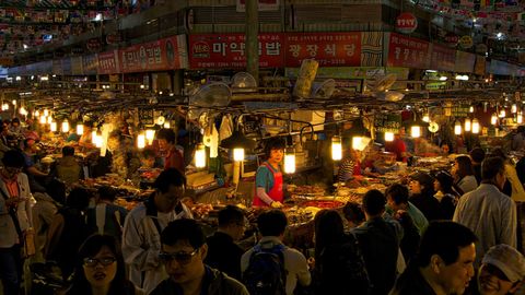 Korean nightlife phrases for pochas clubs noraebangs and taxis