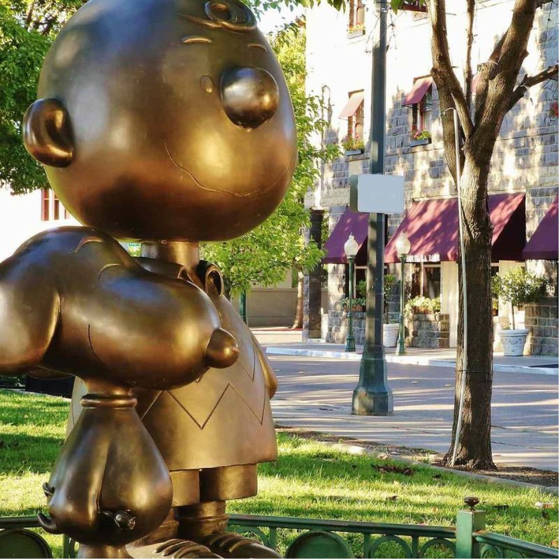 Here's Why Santa Rosa Is The Unofficial Snoopy Capital Of The World