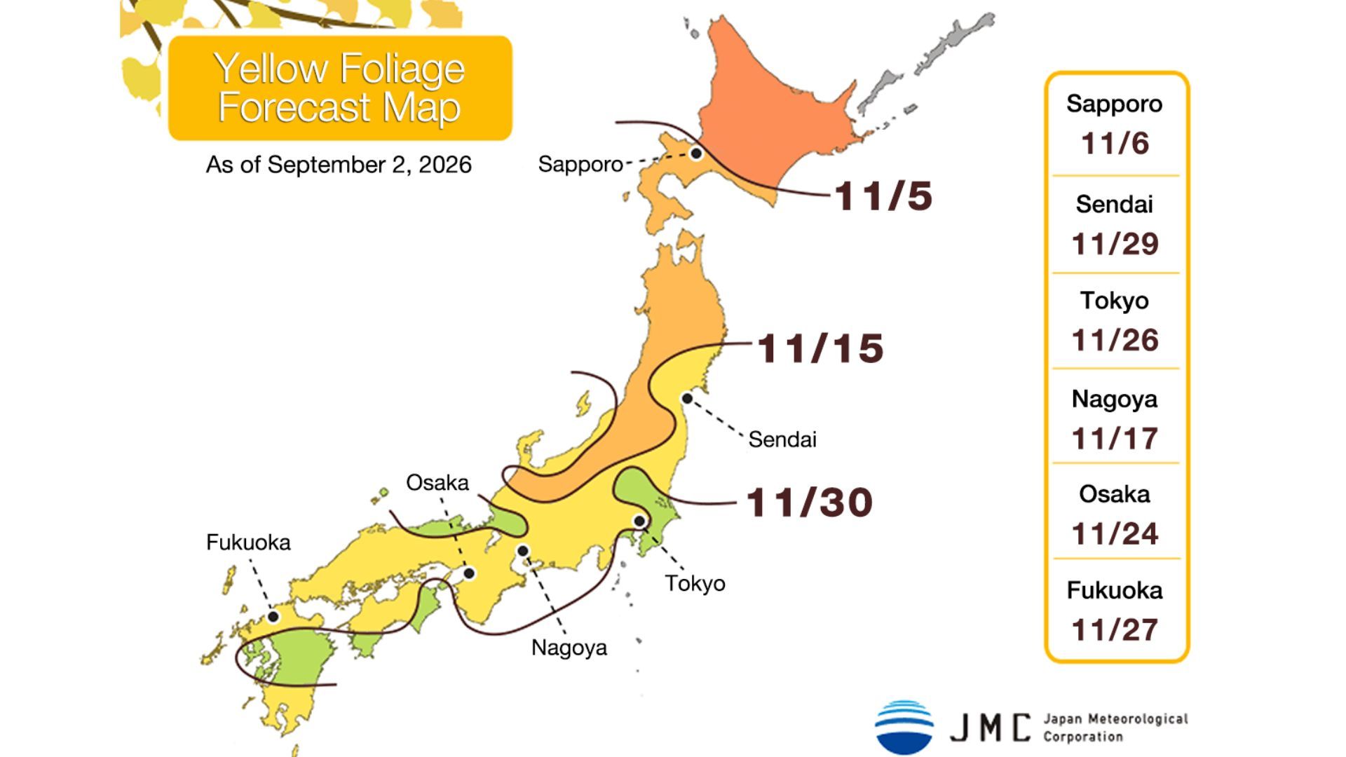 Japan Fall Foliage 2026: When And Where To Spot Autumn Leaves