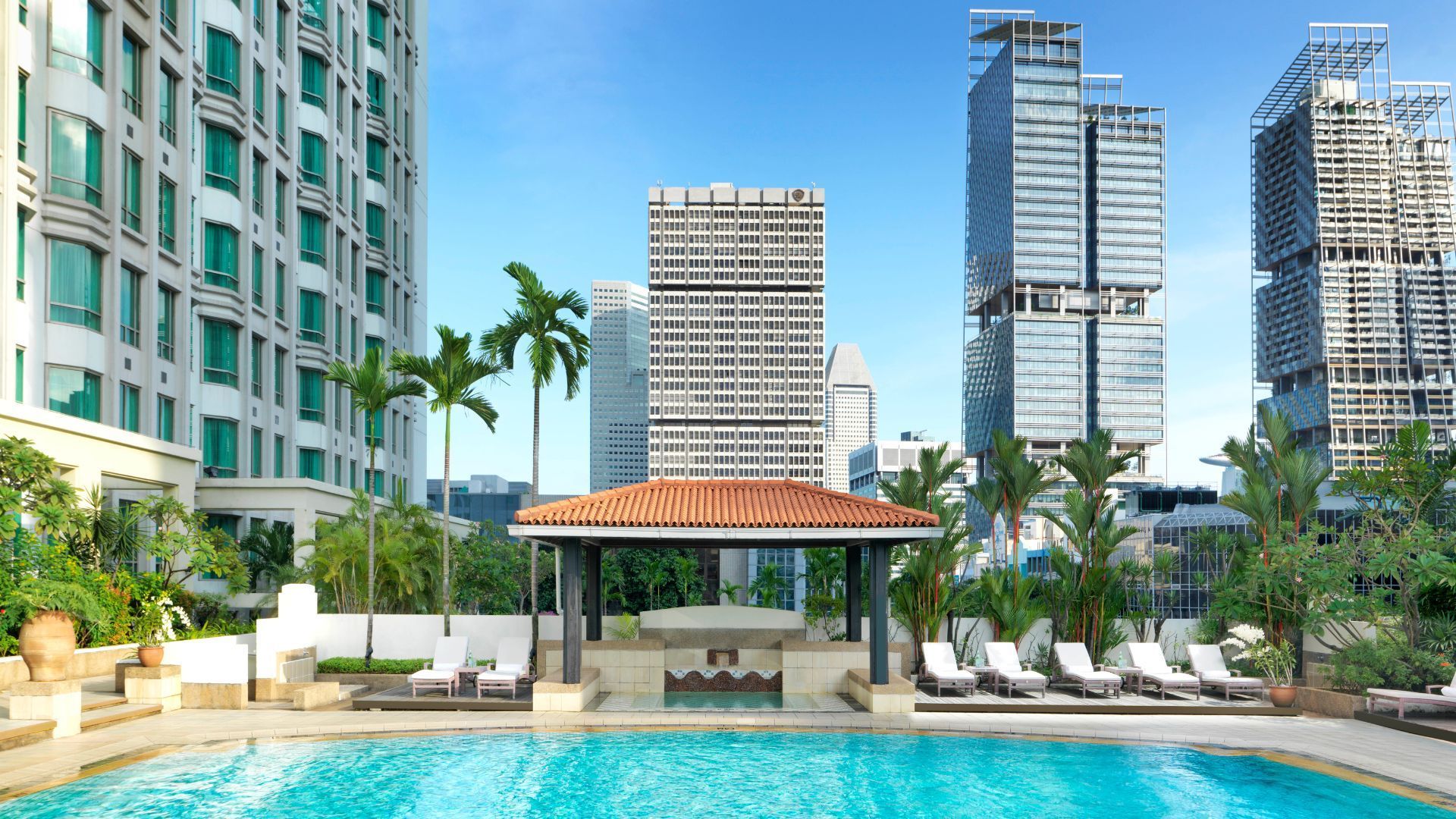 Hotel swimming pool