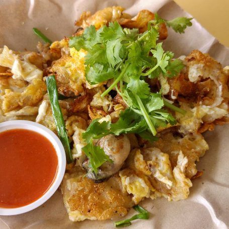 Famous Old Airport Road Oyster Omelette