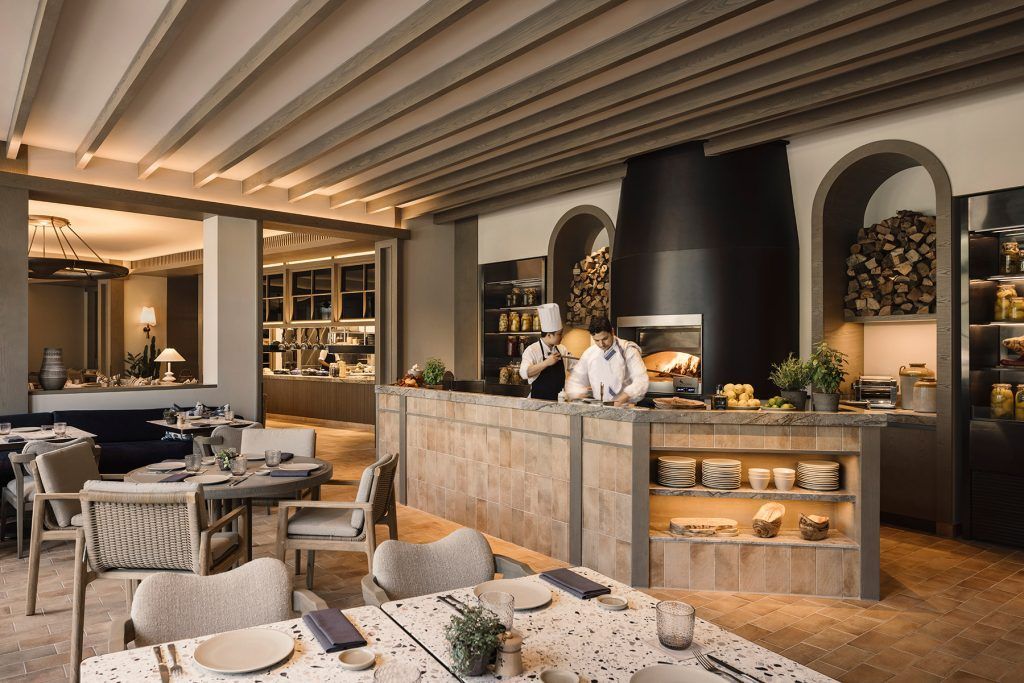 Fiamma, Capella Singapore: The pizza chamber