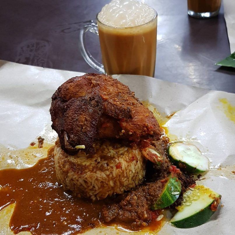what is nasi kukus kelantan dish best in kl and pj malaysia hawker food