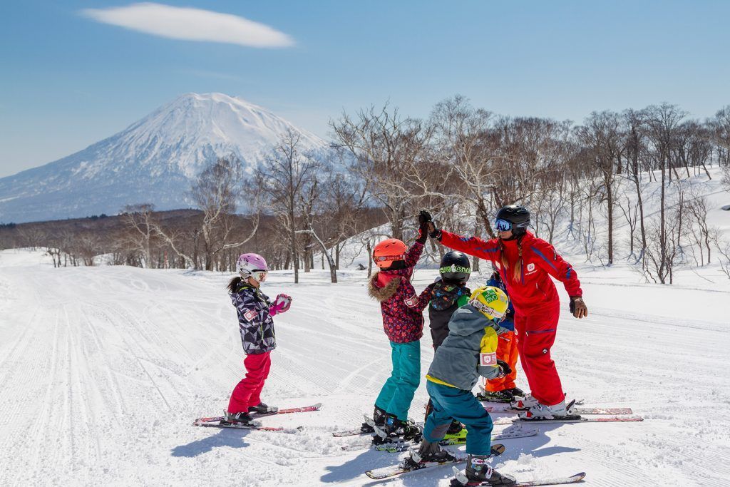 Ski lessons with Niseko International Snowsports School