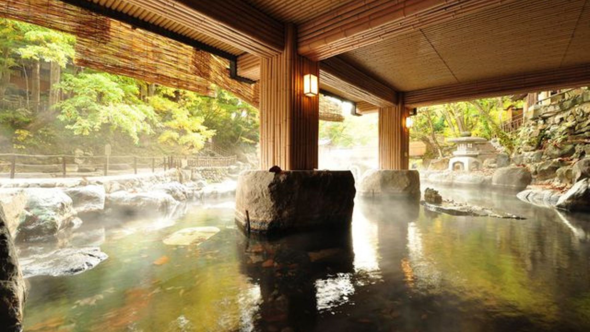 This Hidden Hotel Is Home To Japan's Most Scenic River Hot Springs