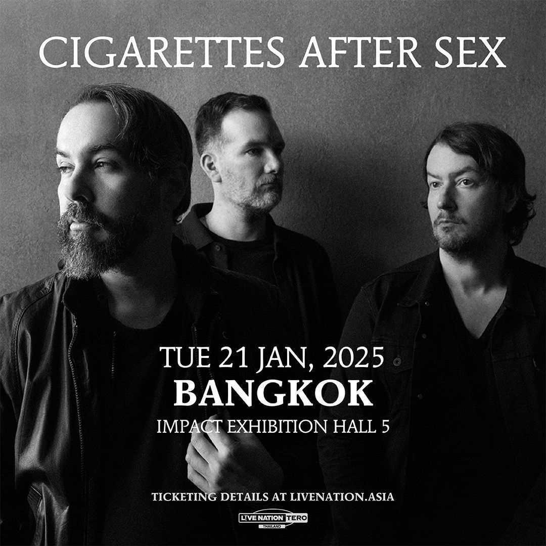 Cigarettes After Sex Returns To KL For Their Biggest Malaysian Show In January 2025