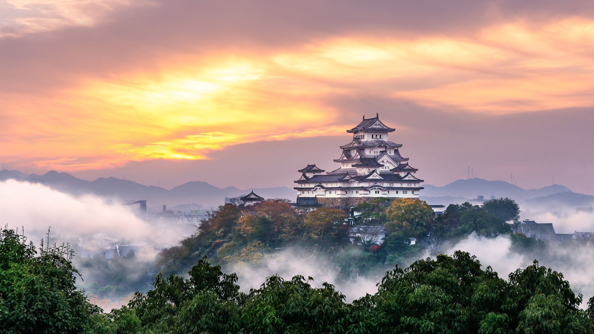 Himeji Castle.