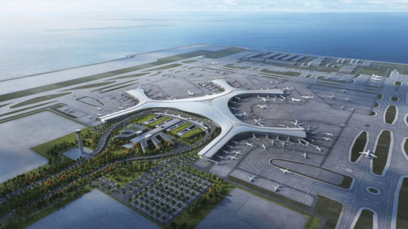 China Poised To Open World's Largest Artificial Island Airport By 2035