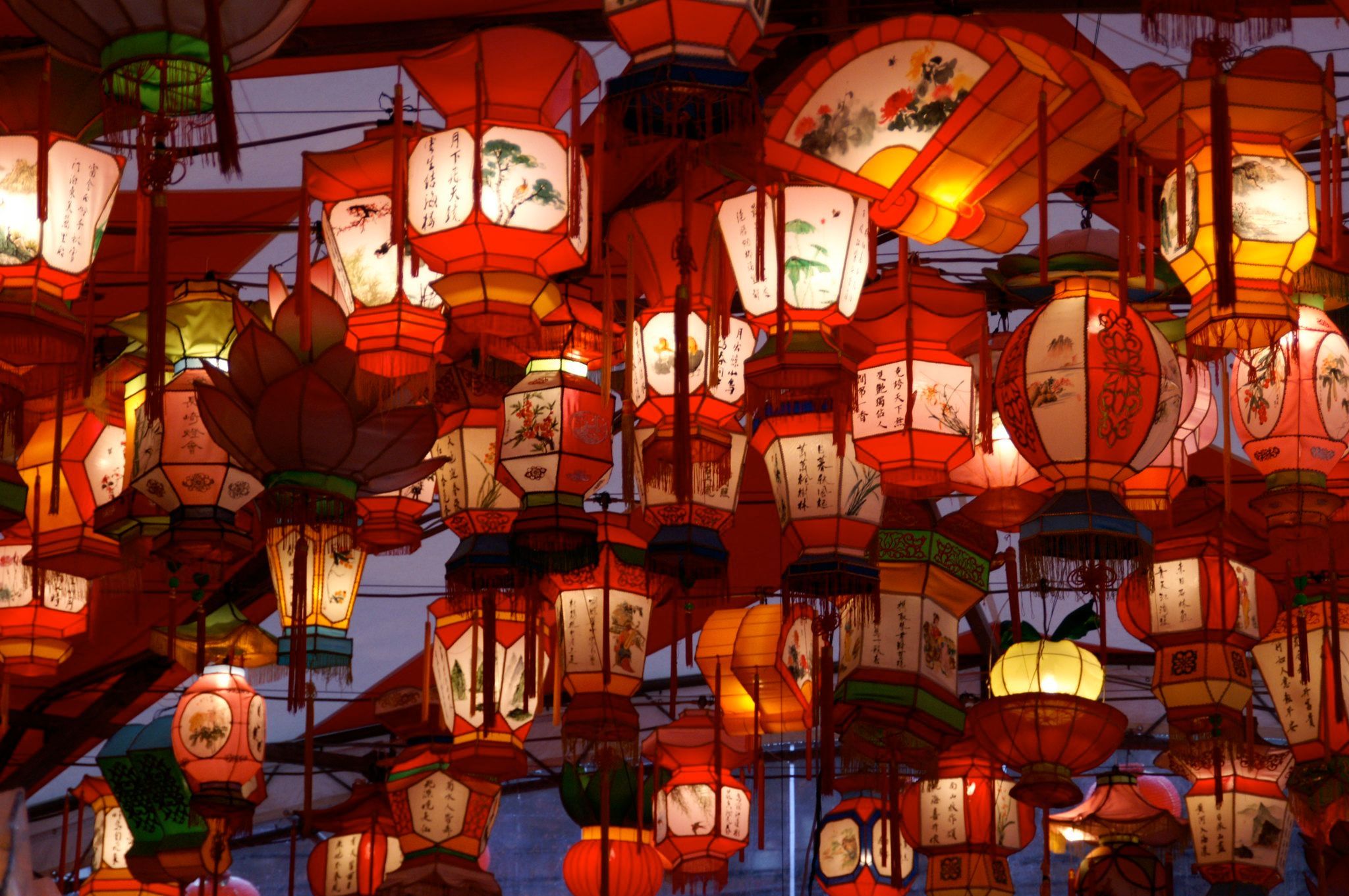 Japan Obon Lantern Festival, Nagasaki