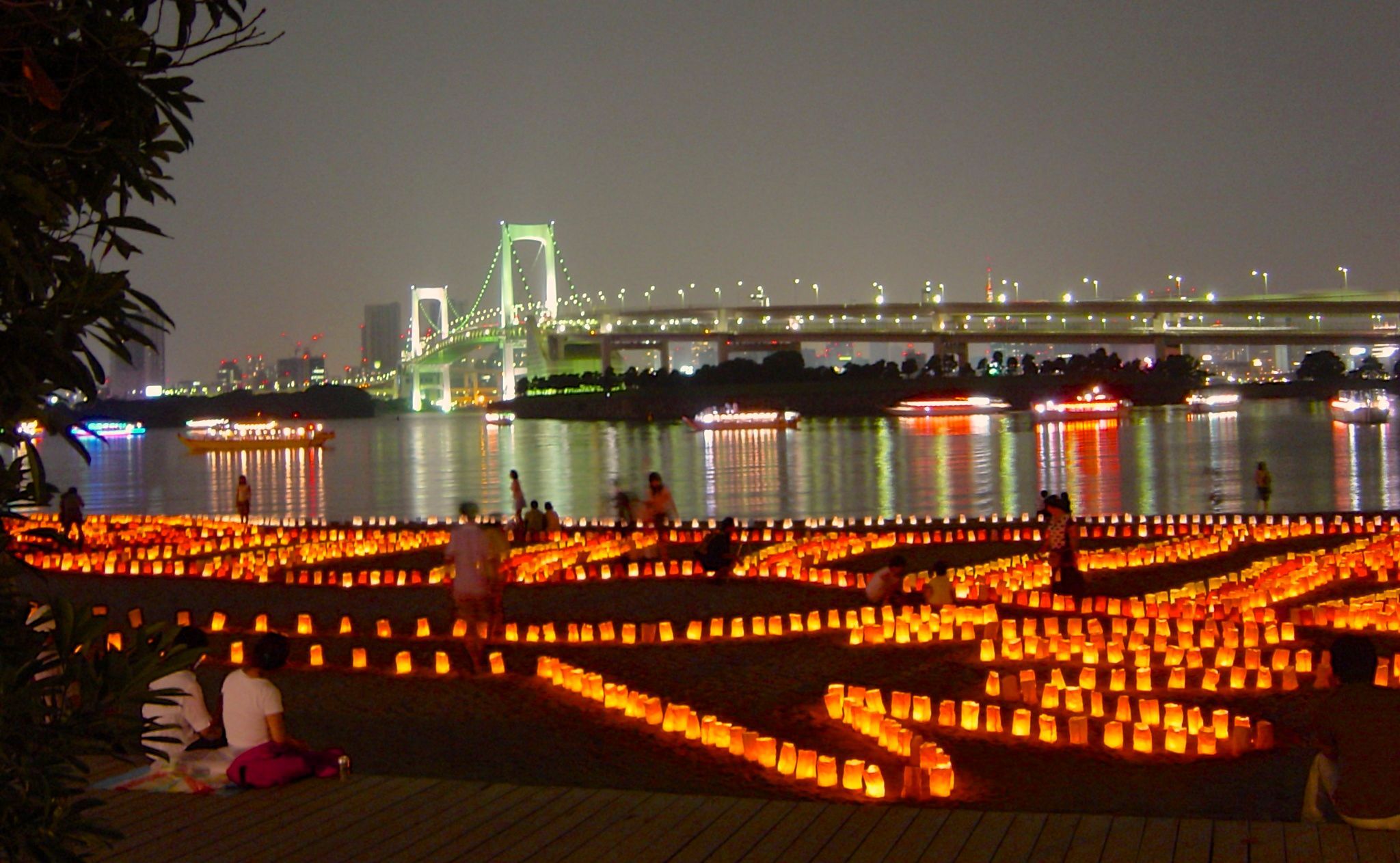 Odaiba Sea Lights Lantern Festival, Tokyo