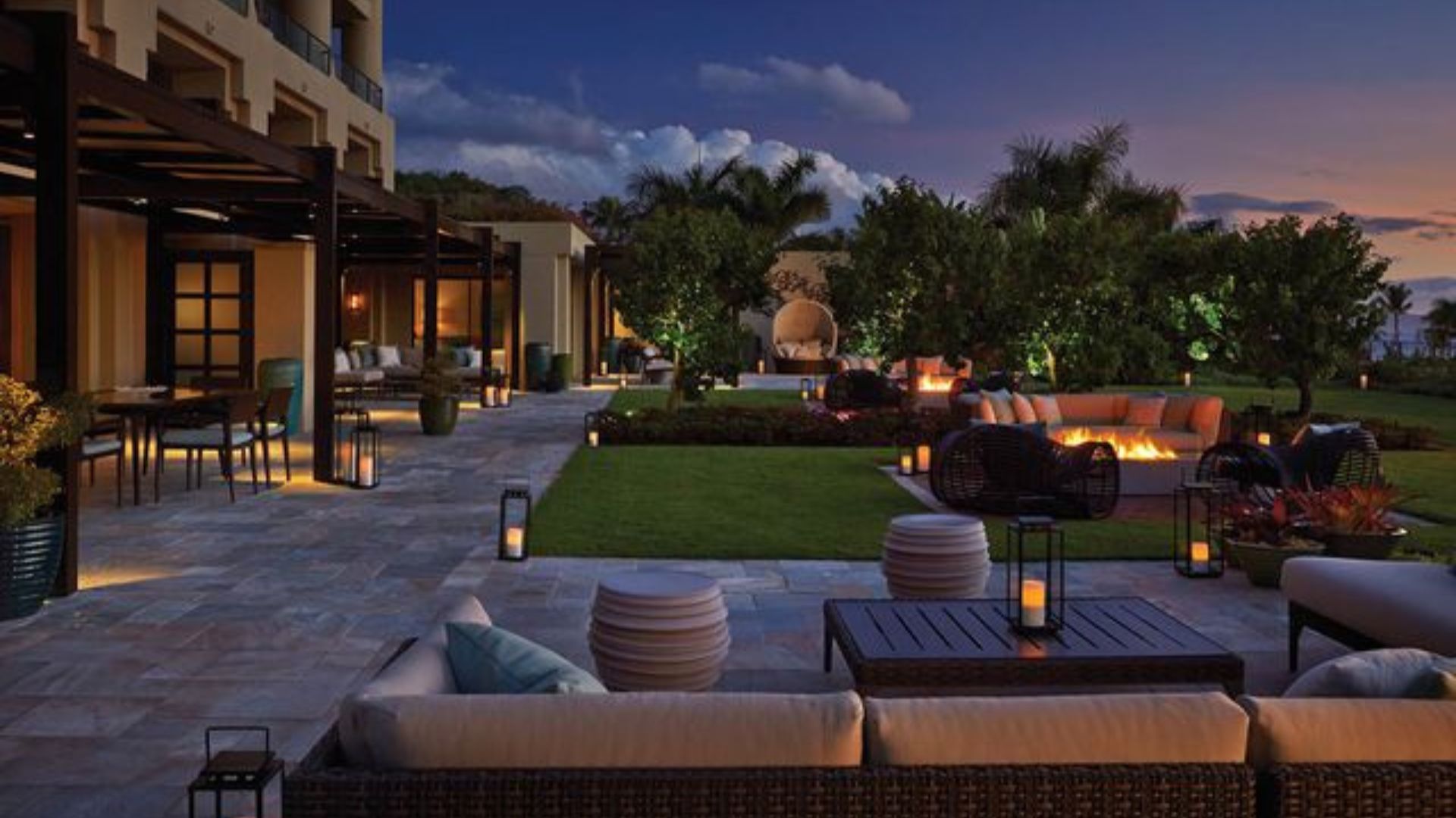 Luxurious villas