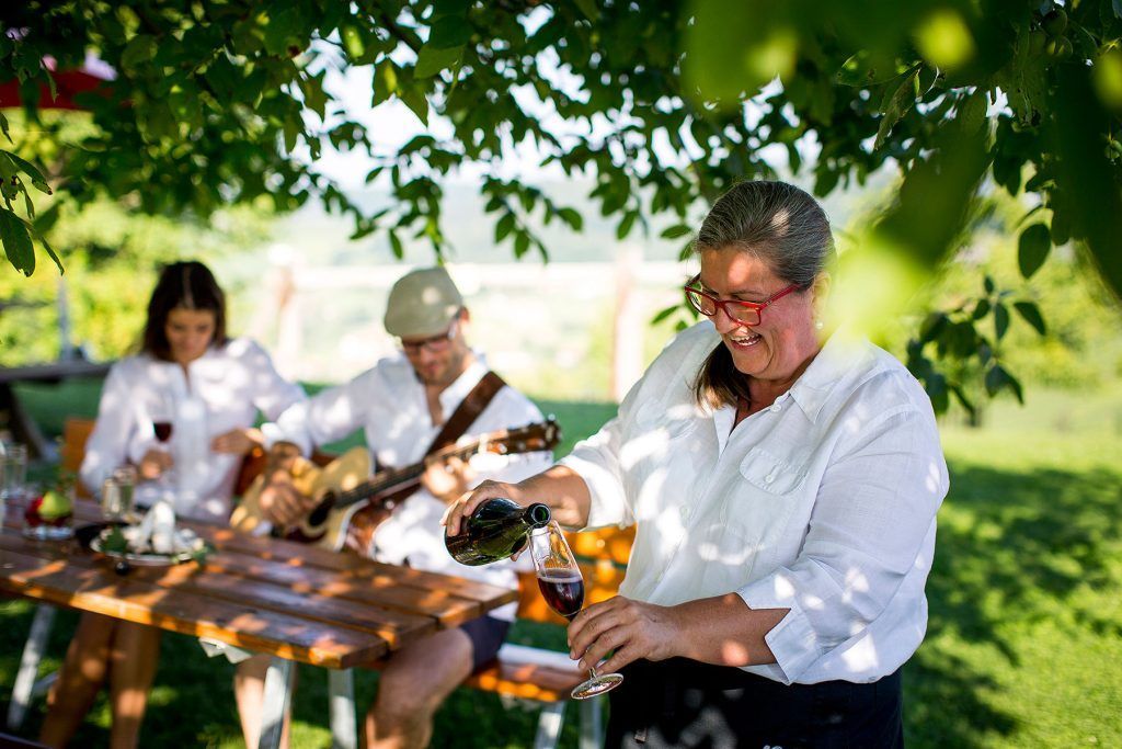 Ratsch on the Wine Road in Austria