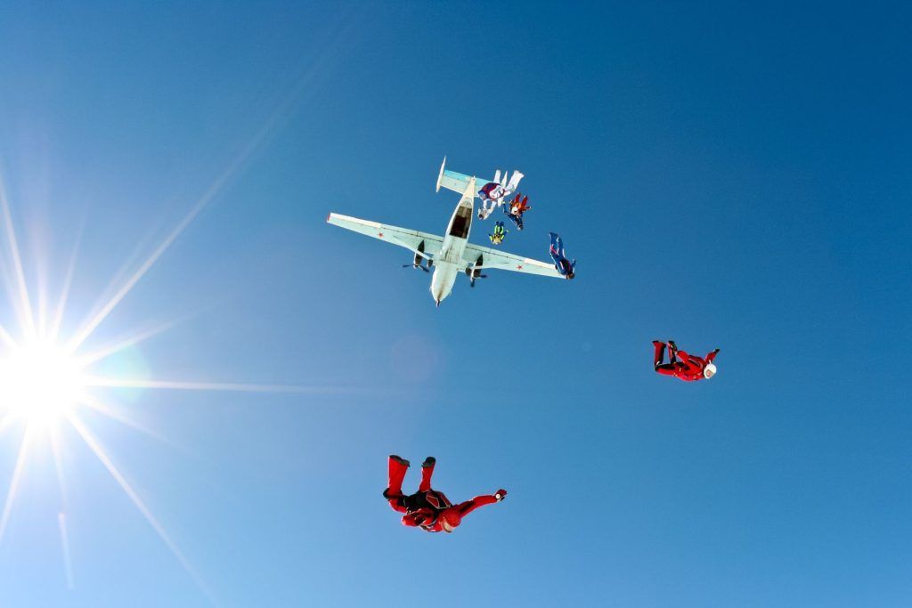 Skydiving