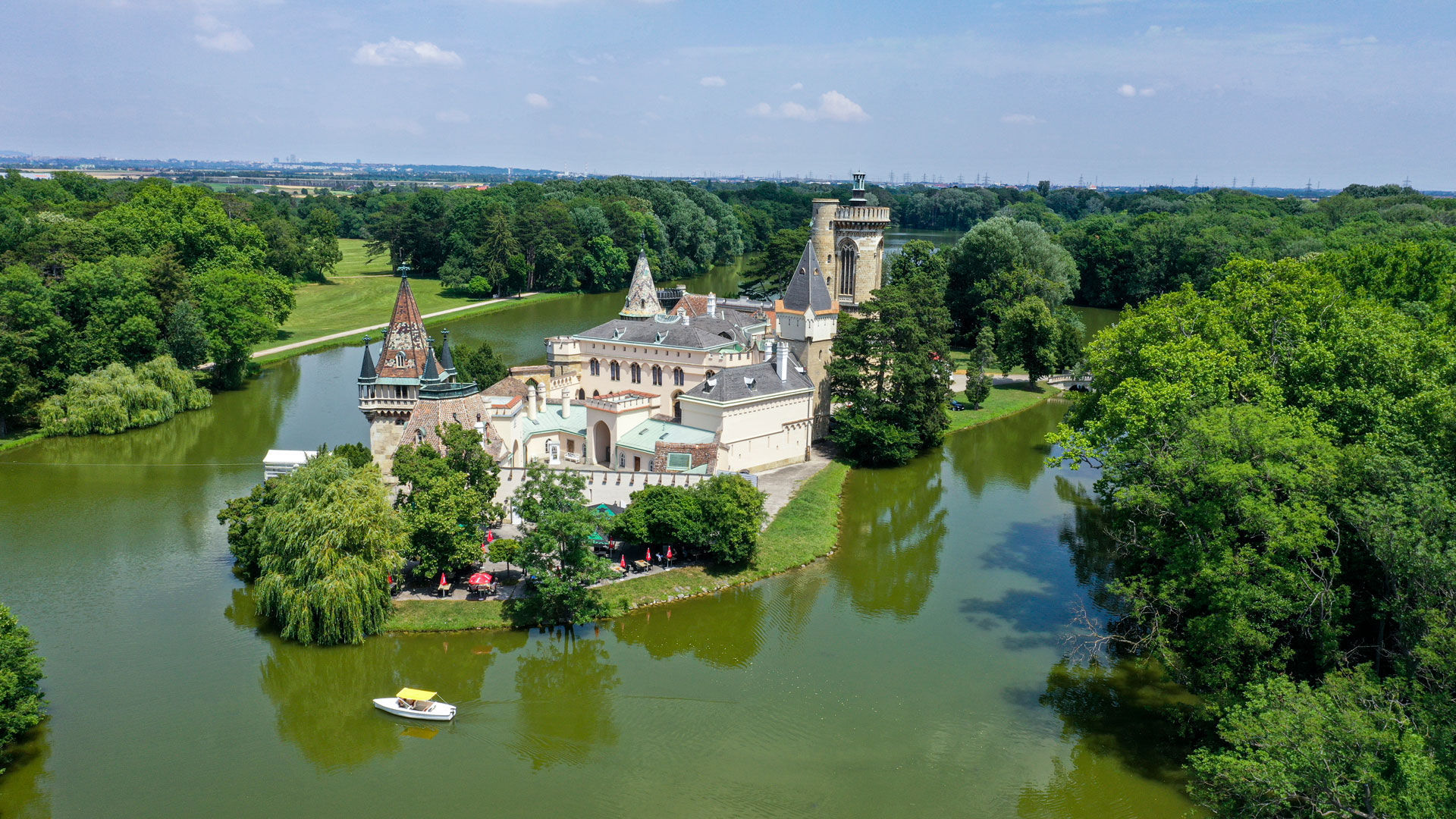 The Empress in Austria: Franzensburg Castle, Laxenburg