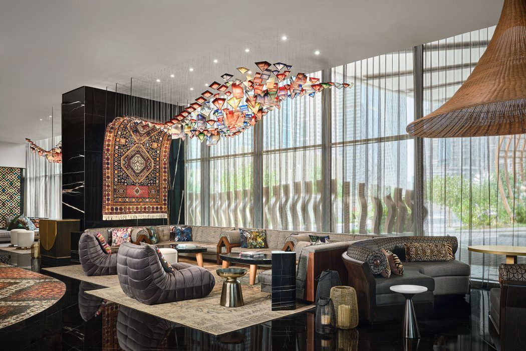 W Dubai Mina Seyahi: Lobby