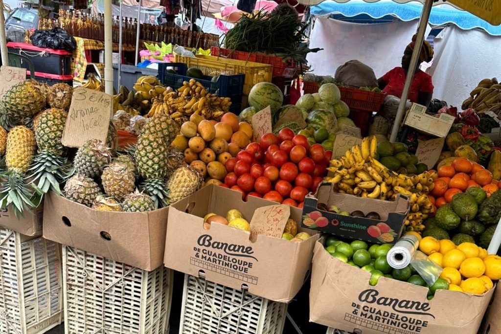 Get fresh fruit at market
