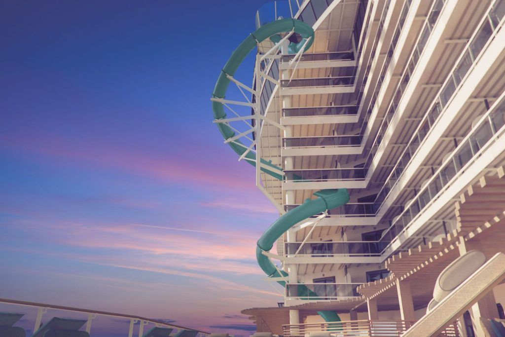 Norwegian Viva the drop slide