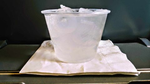 You Should Think Twice Before Having Ice On A Plane