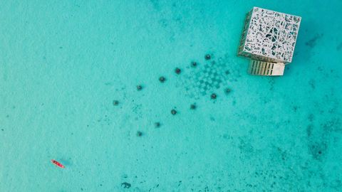 Why You’ll Find an Upcycled Shipping Container Center Stage in One of the World’s Most Luxurious Resorts