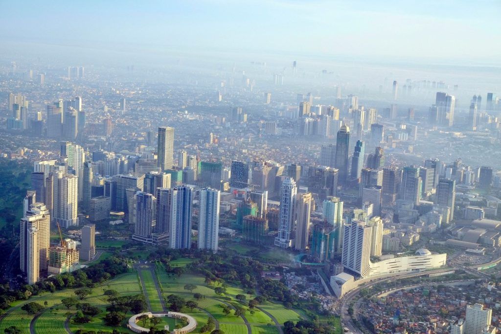 Metro Manila Philippines Skyline