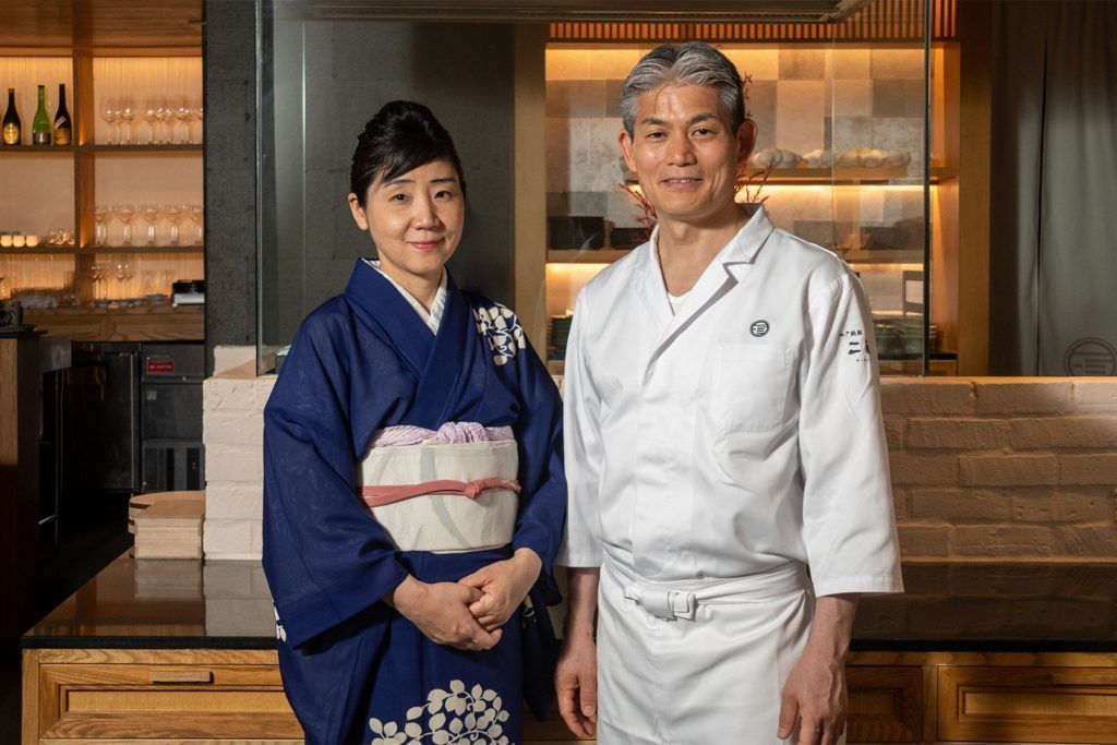 Executive Chef Setsuo Funahashi & Pastry Chef Kazumi Funahashi