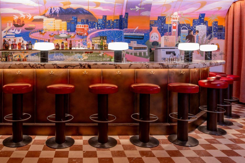 Main bar. Courtesy of Kinsman