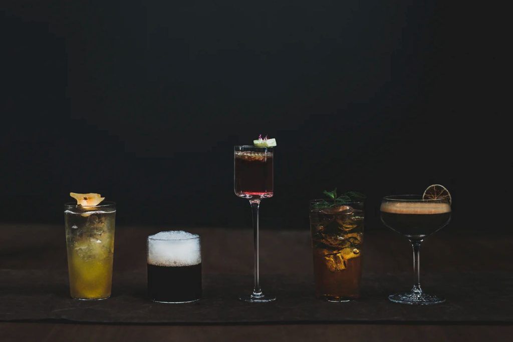 Classic cocktails family. Courtesy of Plantation Tea Bar