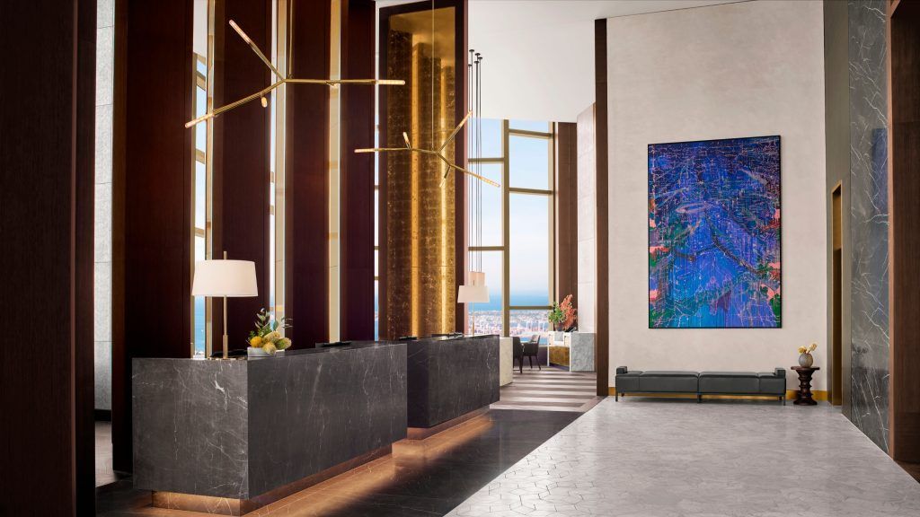 Reception of Ritz-Carlton Melbourne