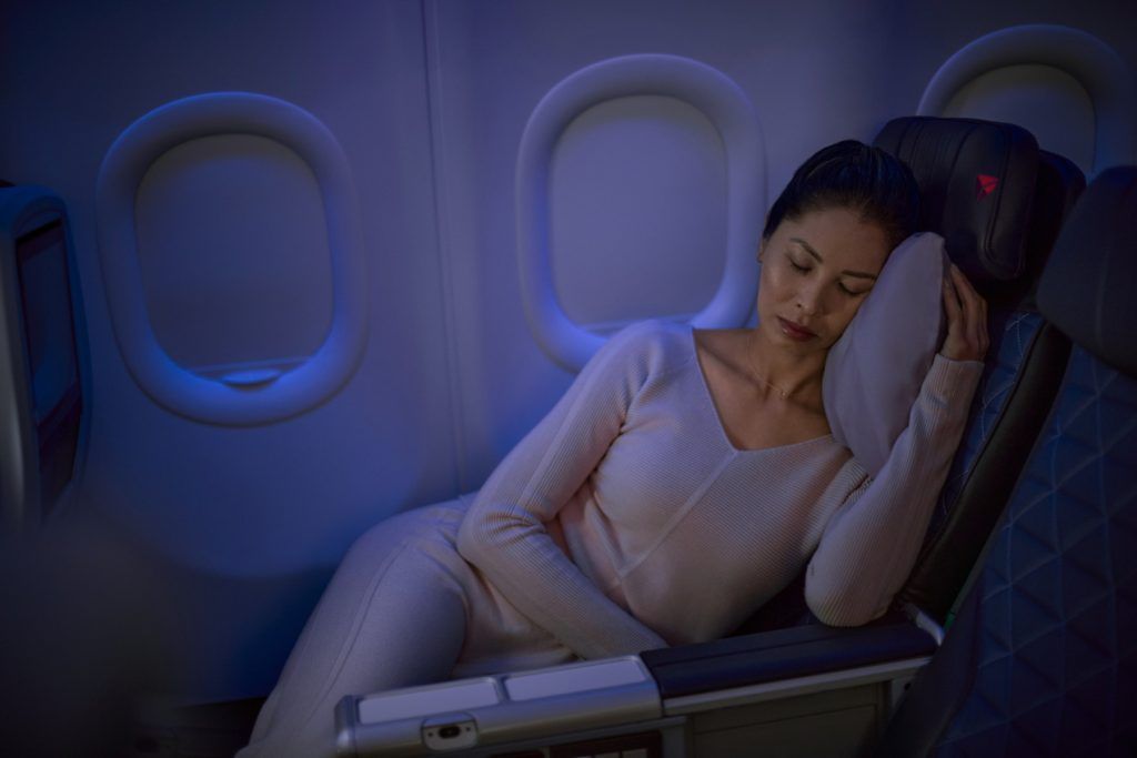Unwind and relax on Delta Premium Select