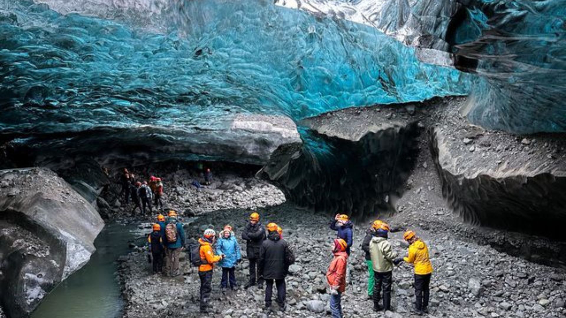 Blue glacier