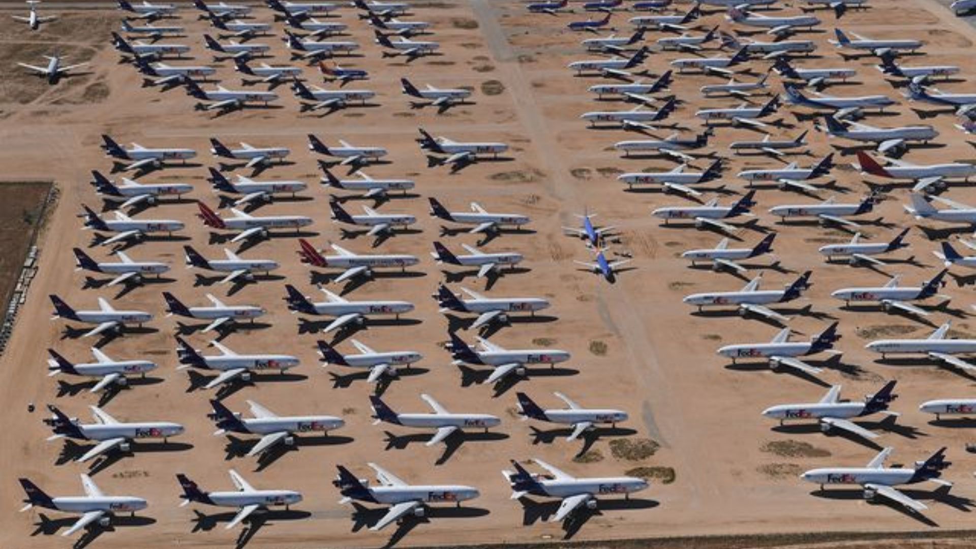 Airplane Boneyards Is Where All The Planes Get Retired