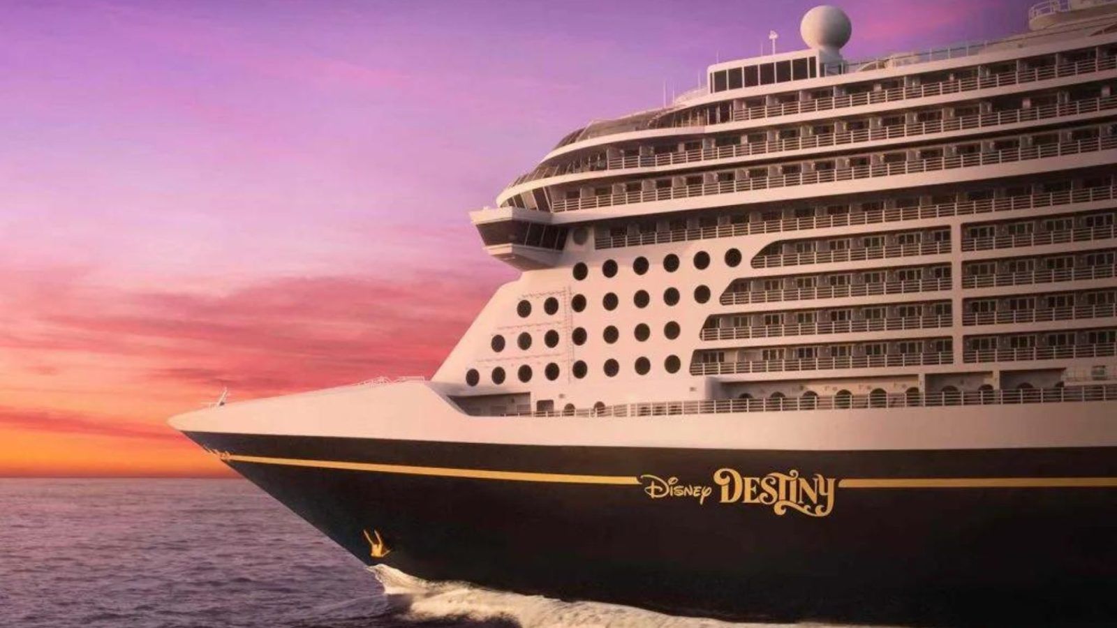 Disney Cruise Line Offers First Look At Its New 'Disney Destiny' Ship